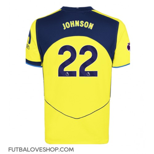 Dres Tottenham Hotspur Brennan Johnson #22 Tretina 2025-26 Krátky Rukáv